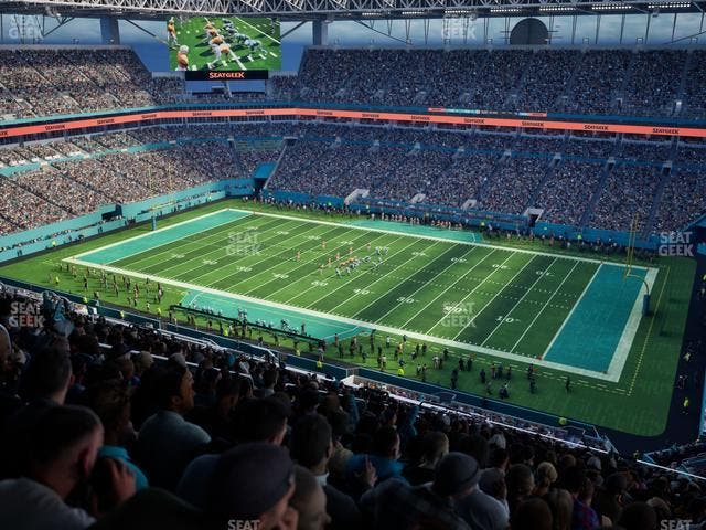 Hard Rock Stadium - Section 342 Seat View