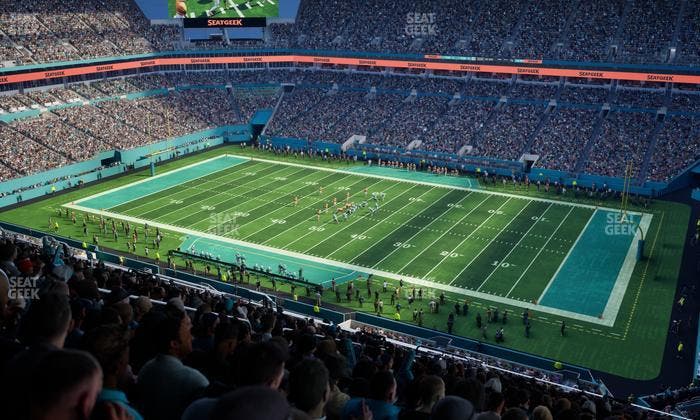 Hard Rock Stadium - Section 342 Seat View