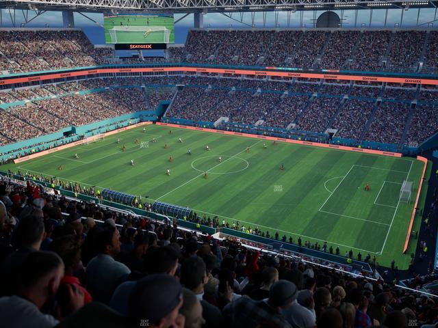 Hard Rock Stadium - Section 342 Seat View Hard Rock Stadium - Section 342 Seat View