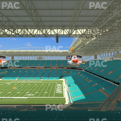 Hard Rock Stadium - Section 342 Seat View