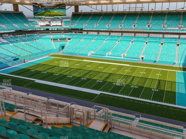 Hard Rock Stadium - Section 343 Seat View