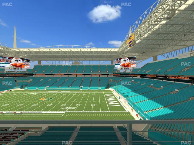 Hard Rock Stadium - Section 343 Seat View