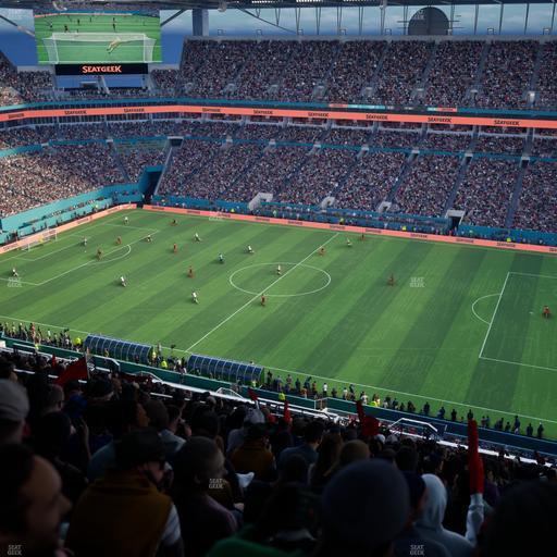 Hard Rock Stadium - Section 343 Seat View