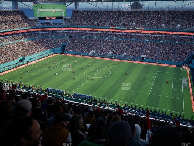 Hard Rock Stadium - Section 343 Seat View