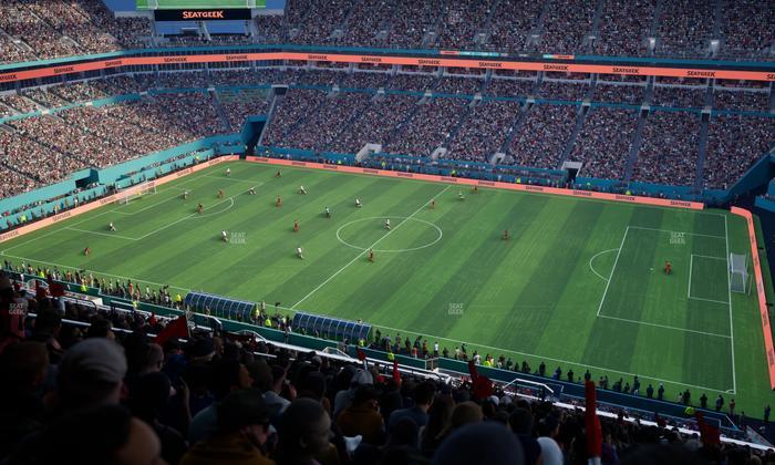 Hard Rock Stadium - Section 343 Seat View