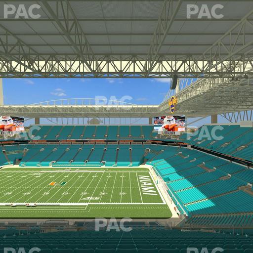 Hard Rock Stadium - Section 343 Seat View