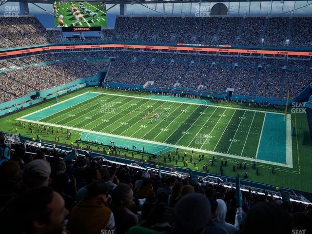 Hard Rock Stadium - Section 343 Seat View