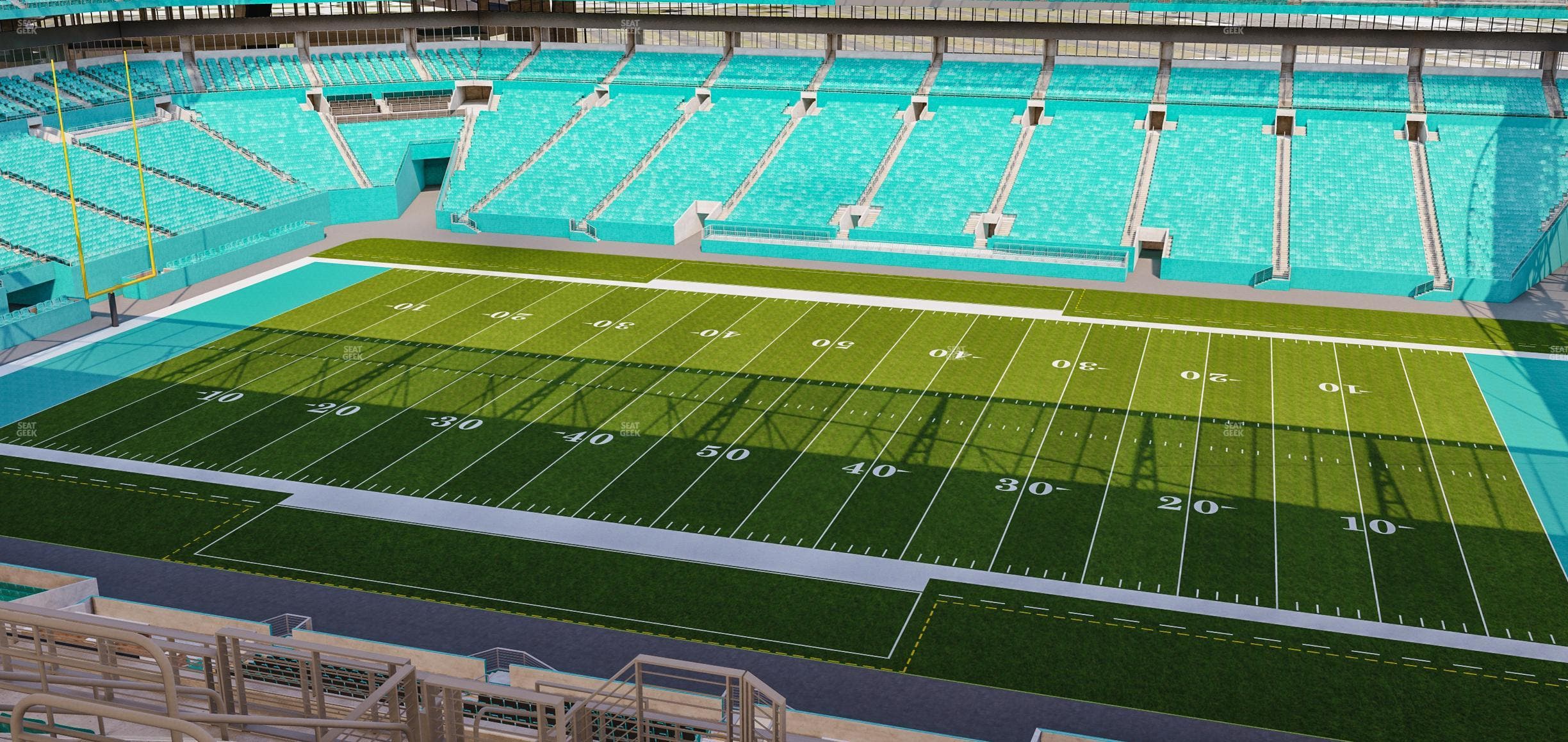 Hard Rock Stadium - Section 344 Seat View