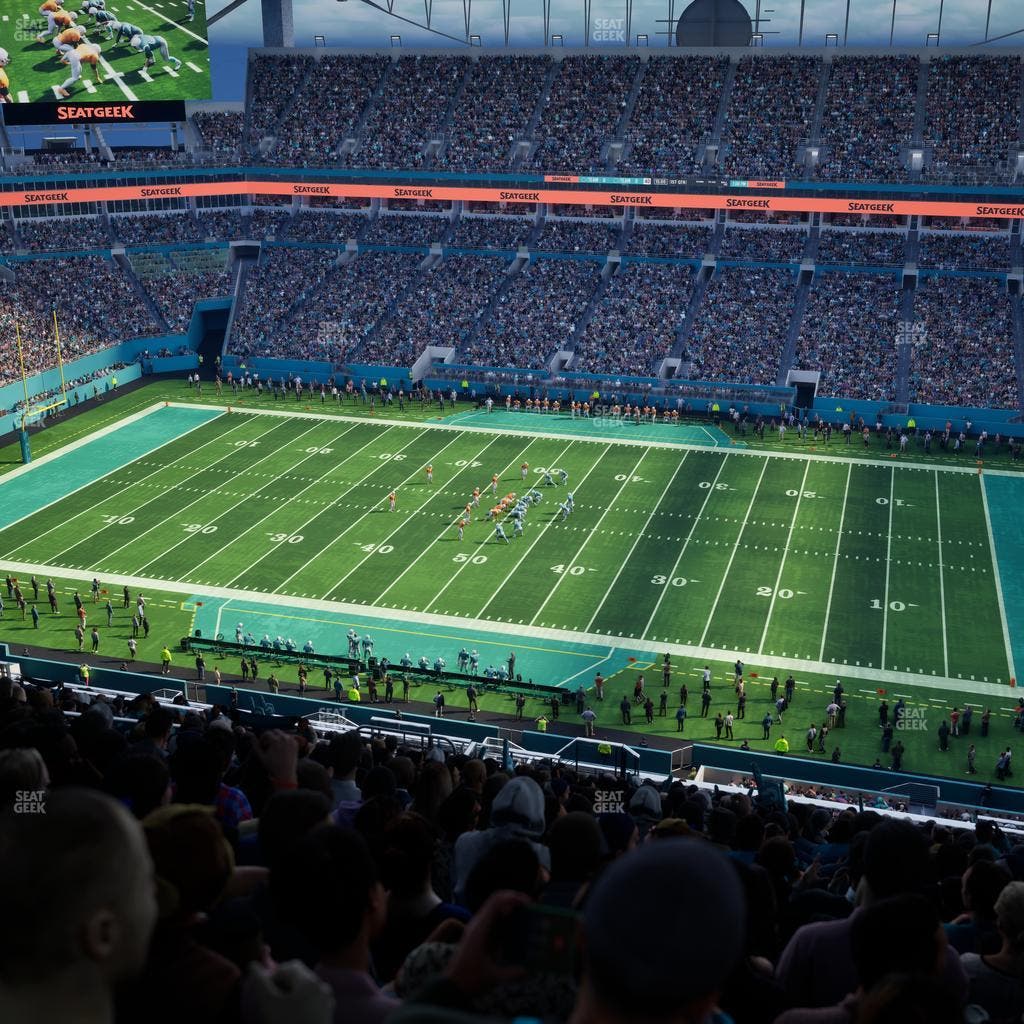 Hard Rock Stadium - Section 344 Seat View