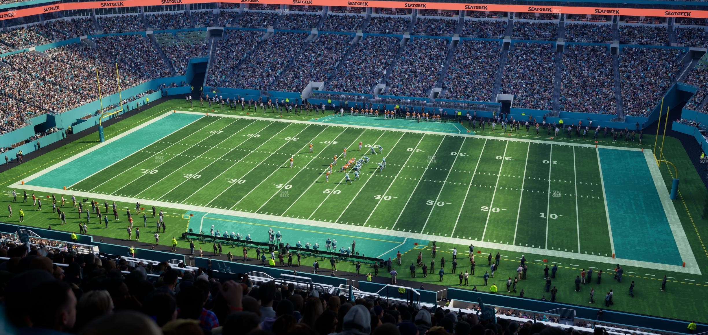 Hard Rock Stadium - Section 344 Seat View