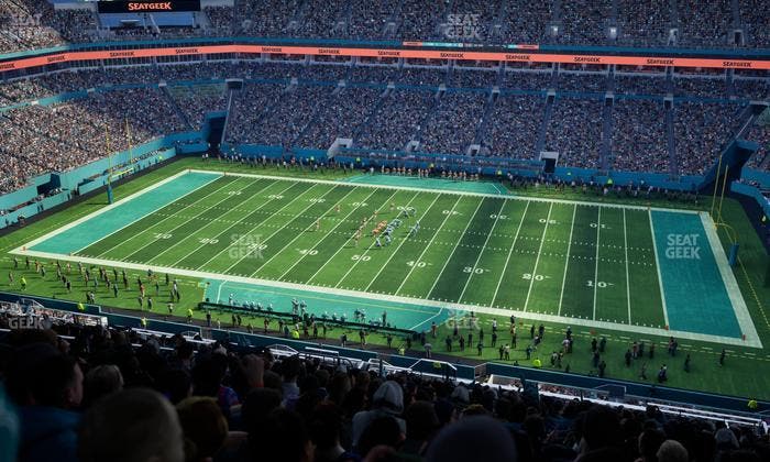 Hard Rock Stadium - Section 344 Seat View