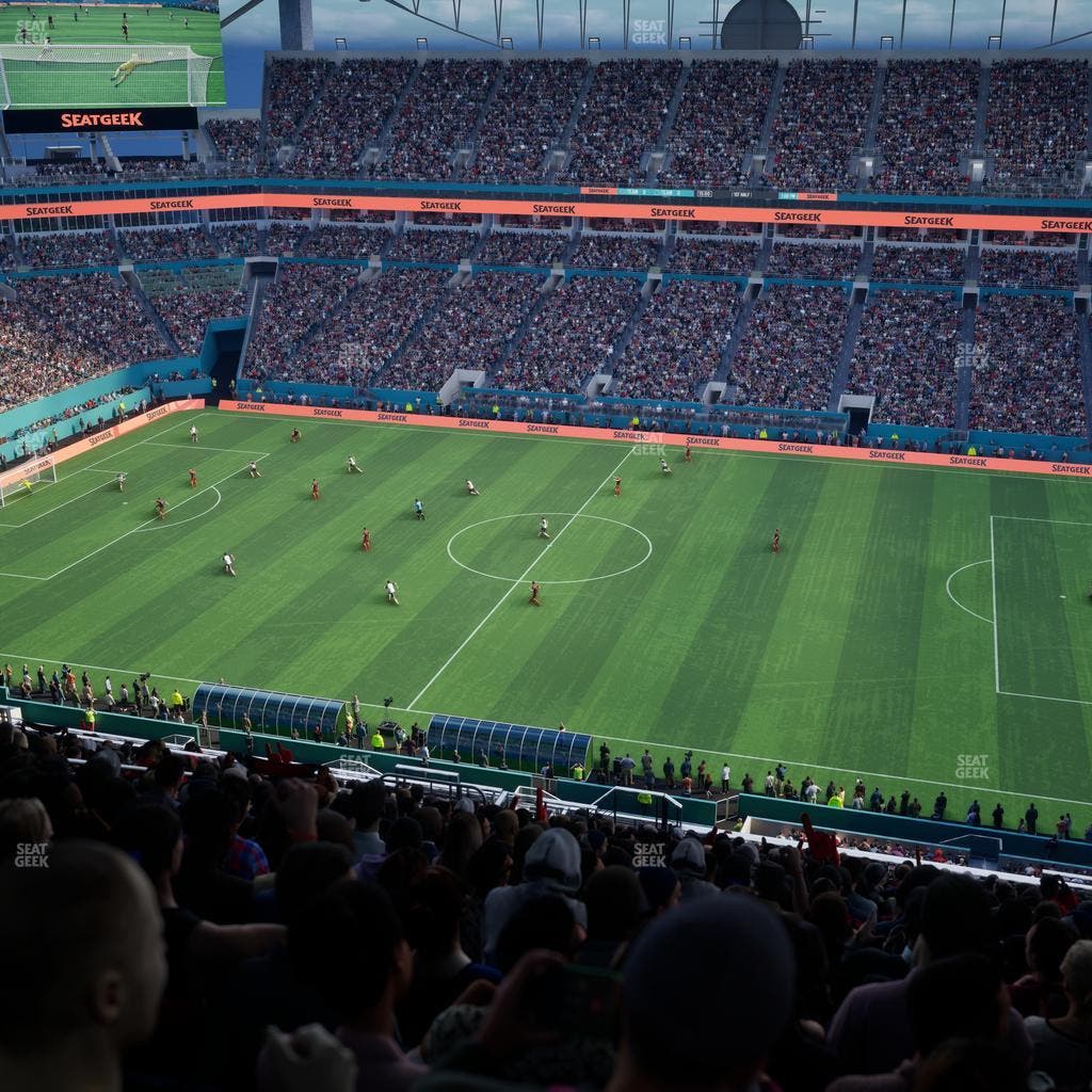 Hard Rock Stadium - Section 344 Seat View