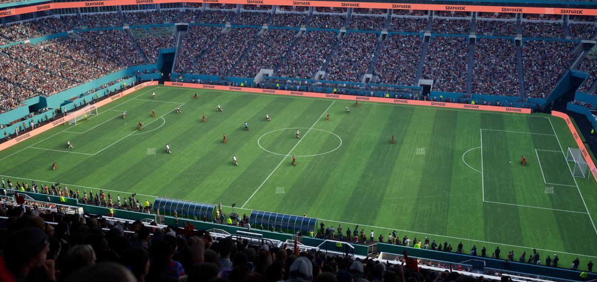 Hard Rock Stadium - Section 344 Seat View