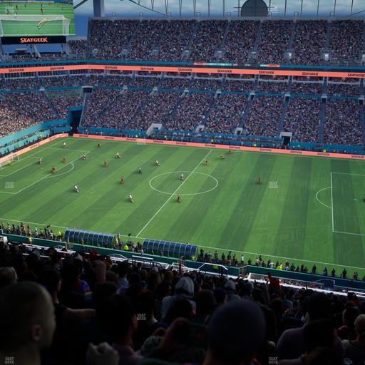 Hard Rock Stadium - Section 344 Seat View