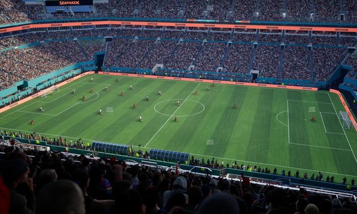 Hard Rock Stadium - Section 344 Seat View