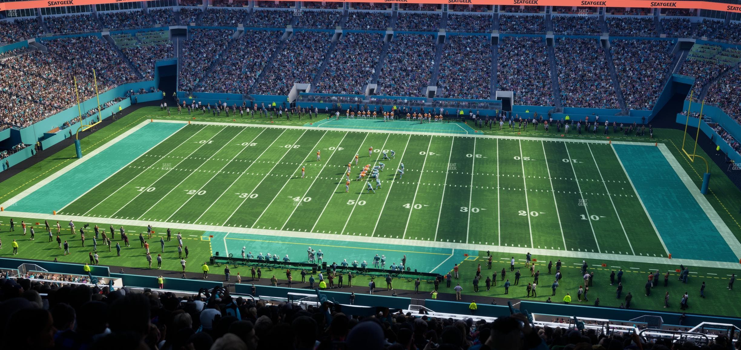 Hard Rock Stadium - Section 345 Seat View