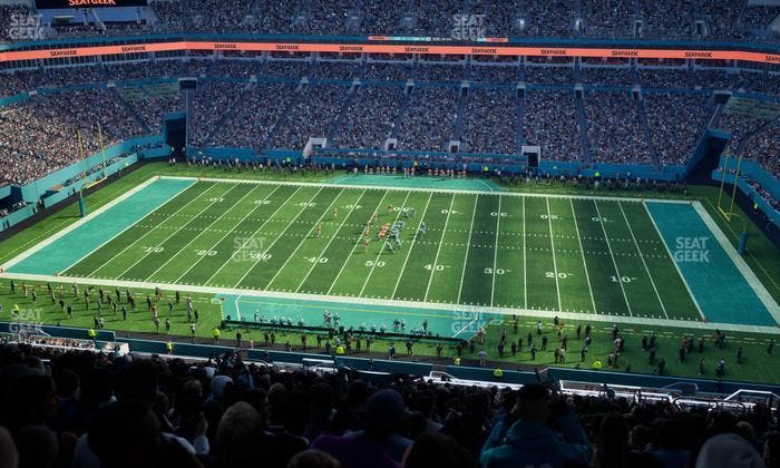 Hard Rock Stadium - Section 345 Seat View