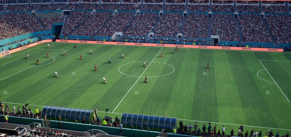 Hard Rock Stadium - Section 345 Seat View