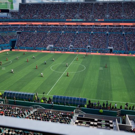 Hard Rock Stadium - Section 345 Seat View