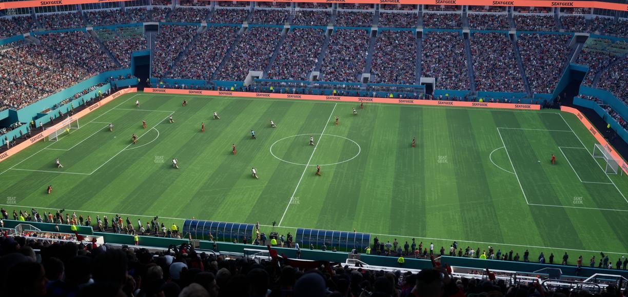 Hard Rock Stadium - Section 345 Seat View