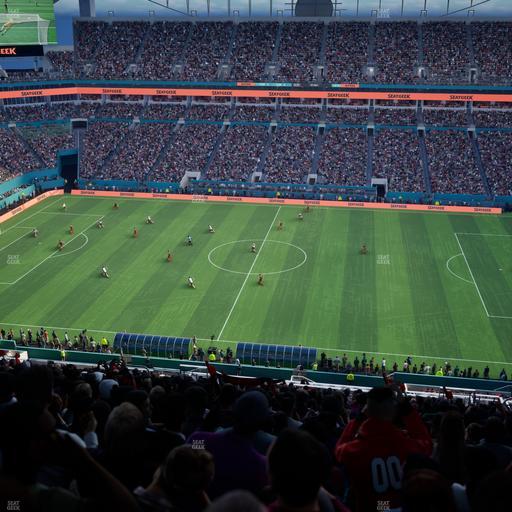 Hard Rock Stadium - Section 345 Seat View