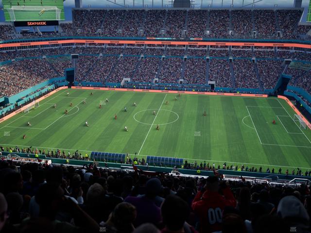 Hard Rock Stadium - Section 345 Seat View Hard Rock Stadium - Section 345 Seat View