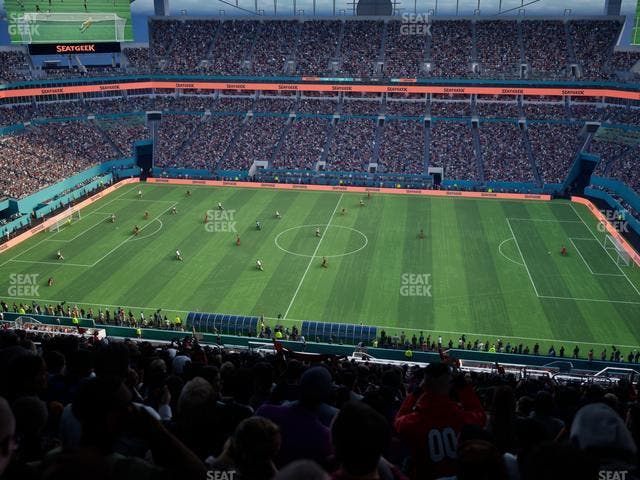 Hard Rock Stadium - Section 345 Seat View