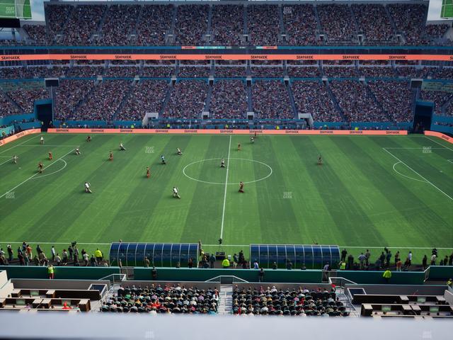 Hard Rock Stadium - Section 346 Seat View