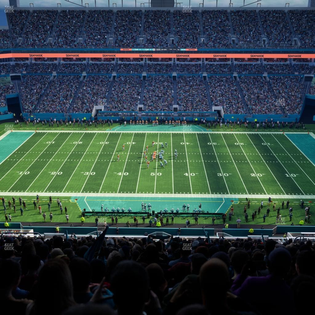 Hard Rock Stadium - Section 346 Seat View