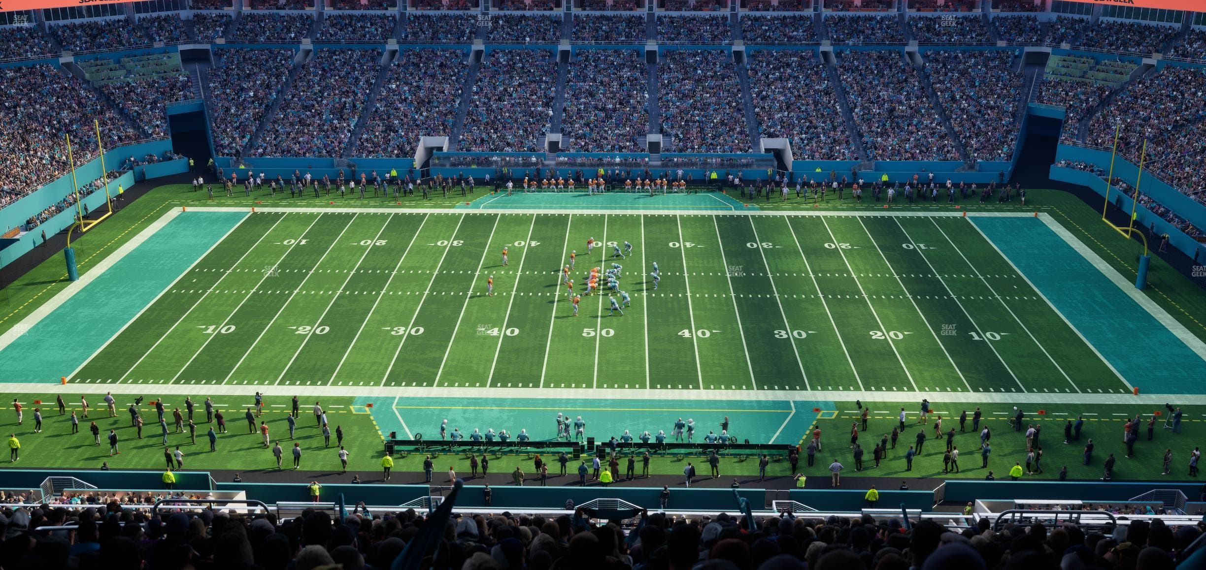 Hard Rock Stadium - Section 346 Seat View