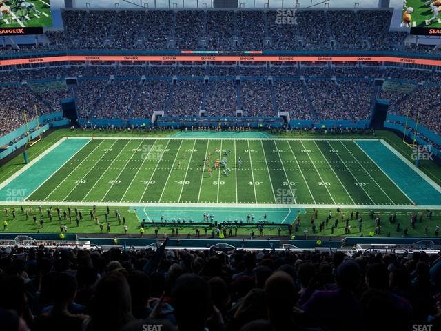 Hard Rock Stadium - Section 346 Seat View