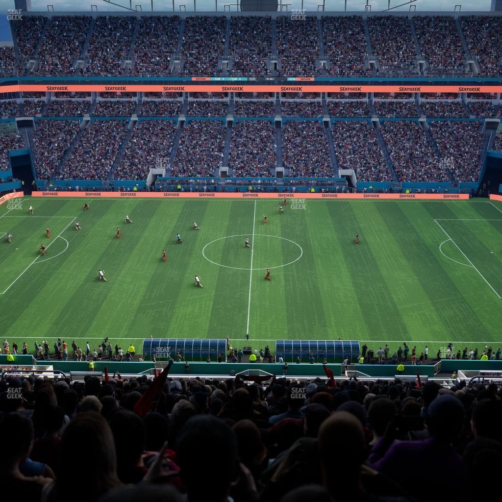 Hard Rock Stadium - Section 346 Seat View