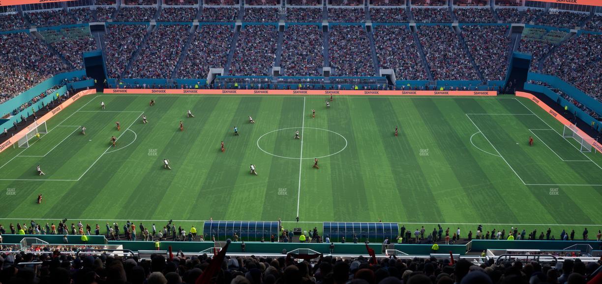 Hard Rock Stadium - Section 346 Seat View