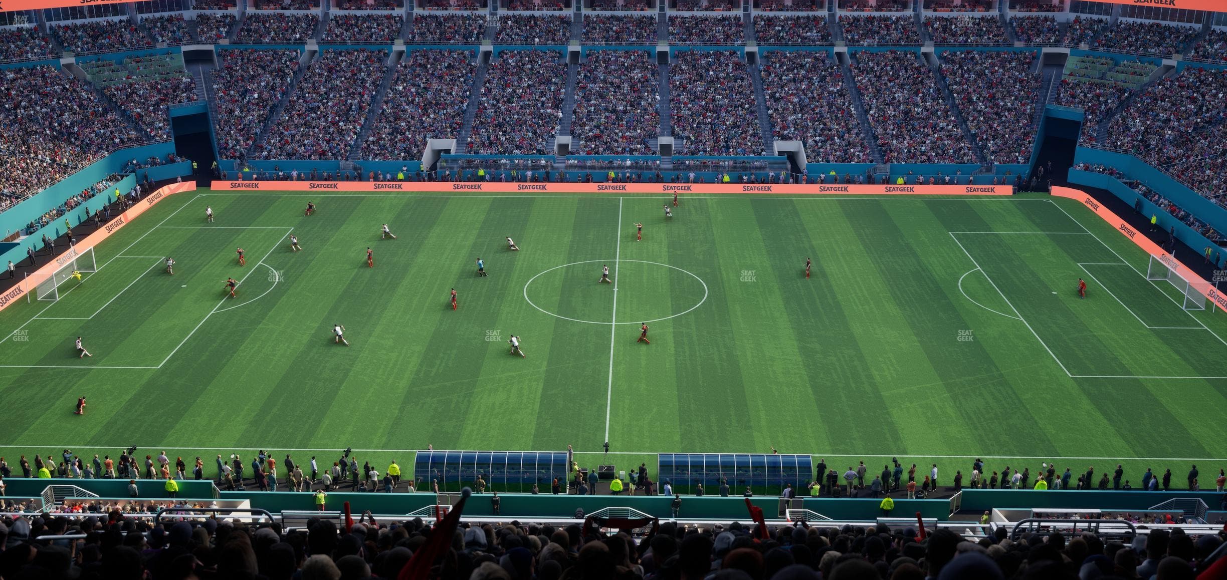 Hard Rock Stadium - Section 346 Seat View