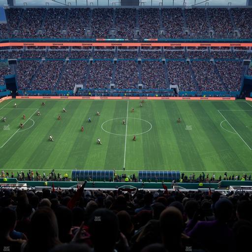 Hard Rock Stadium - Section 346 Seat View