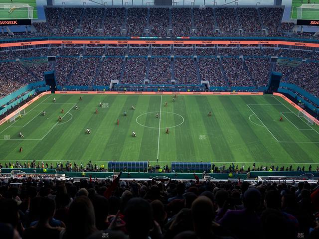 Hard Rock Stadium - Section 346 Seat View Hard Rock Stadium - Section 346 Seat View