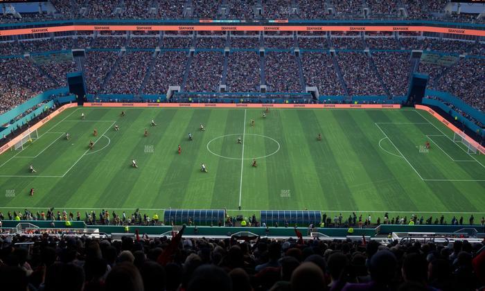 Hard Rock Stadium - Section 346 Seat View