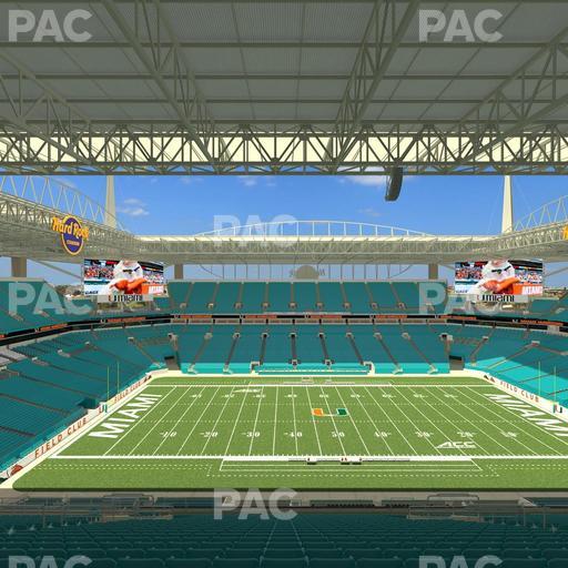 Hard Rock Stadium - Section 347 Seat View
