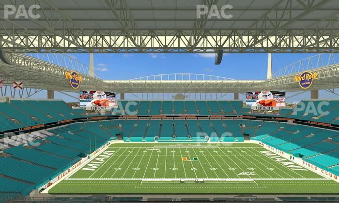 Hard Rock Stadium - Section 347 Seat View