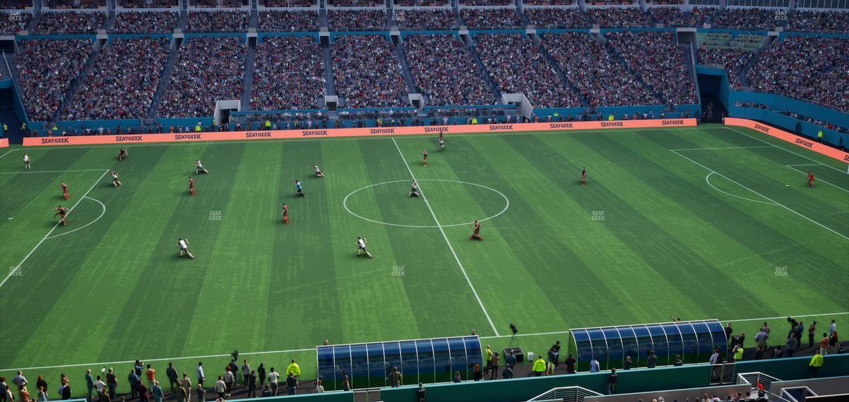 Hard Rock Stadium - Section 347 Seat View