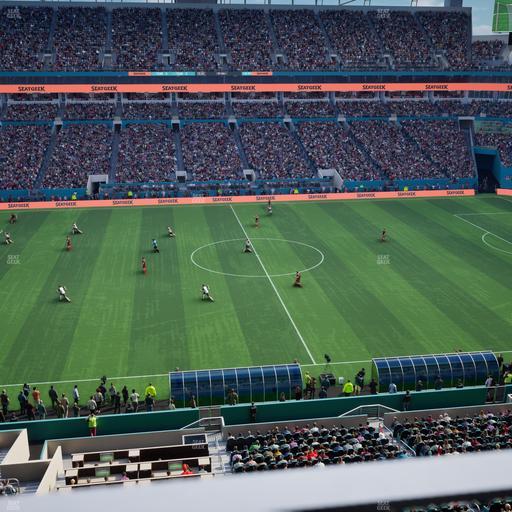 Hard Rock Stadium - Section 347 Seat View