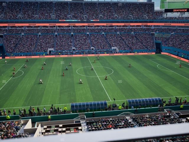 Hard Rock Stadium - Section 347 Seat View