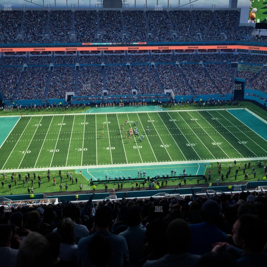 Hard Rock Stadium - Section 347 Seat View
