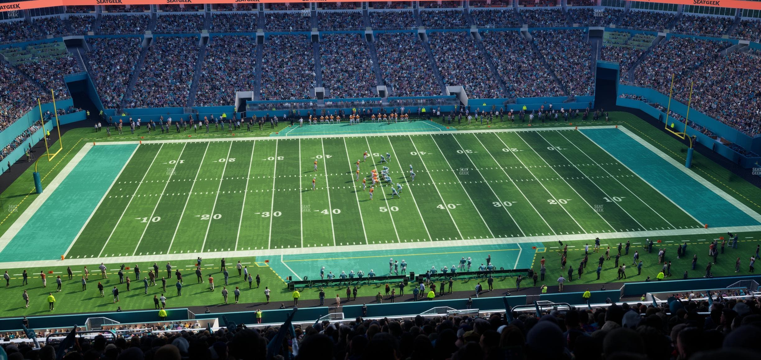 Hard Rock Stadium - Section 347 Seat View