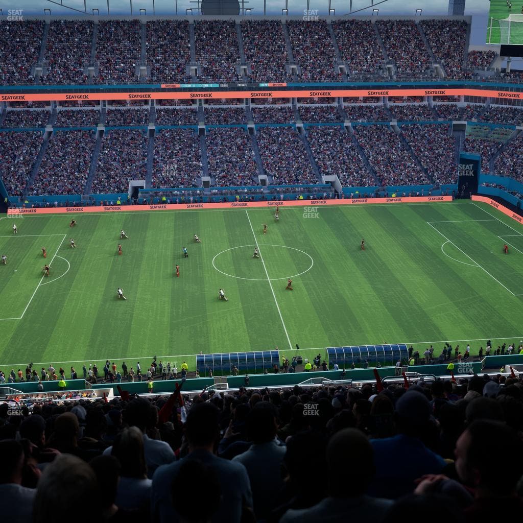 Hard Rock Stadium - Section 347 Seat View