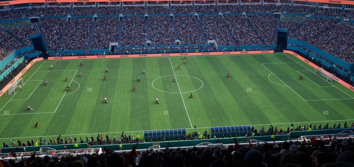 Hard Rock Stadium - Section 347 Seat View