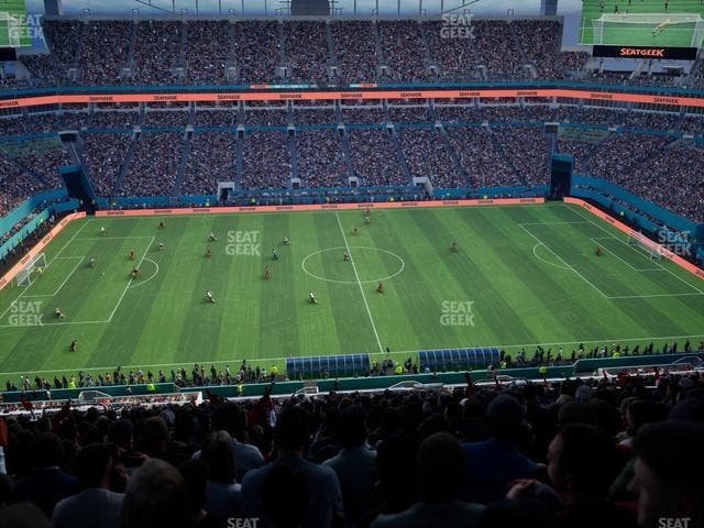 Hard Rock Stadium - Section 347 Seat View