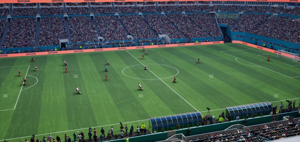 Hard Rock Stadium - Section 348 Seat View