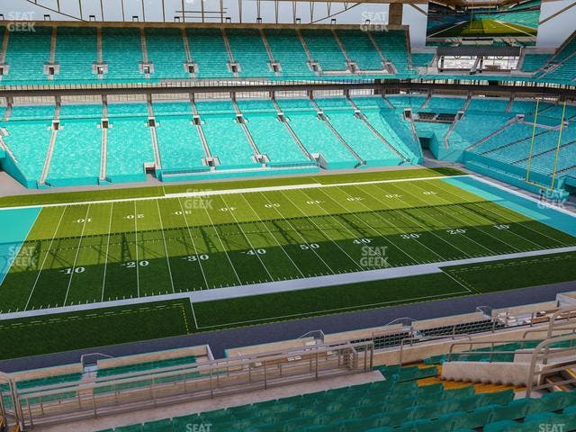 Hard Rock Stadium - Section 348 Seat View