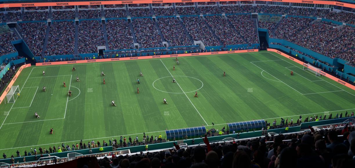 Hard Rock Stadium - Section 348 Seat View